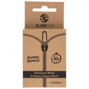 Джаджи за пътуване ZlideOn Multipack Metal & Plastic Zipper черен