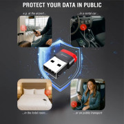 Адаптор Swissten Dataguard With Data Blocking USB-A (Male) / USB-C (Female)