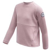 Детски функционален суитшърт Sensor Merino Upper Traveller Pink светло розов Pink