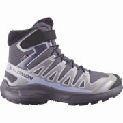 Детски обувки Salomon Xa Pro Winter Wp J Nine Iron-Gull-Cosmic Sky сив Nine Iron / Gull / Cosmic Sky