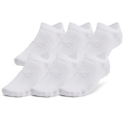 Чорапи Under Armour Essential No Show 6pk бял wht