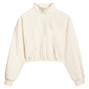 Детски суитшърт 4F Sweatshirt F1939 бежов OFF WHITE
