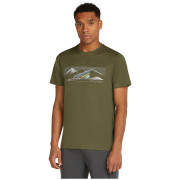 Мъжка тениска Icebreaker M Merino 150 Tech Lite SS Tee Highland