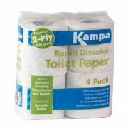 Тоалетна хартия Kampa Rapid бял