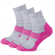 Чорапи Zulu Merino Women 3-pack сив/розов