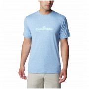 Мъжка тениска Columbia Kwick Hike™ Graphic SS Tee светло син