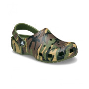 Детски чехли Crocs Classic Camouflage Clog Army Green/Multi зелен Army Green/Multi