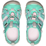 Детски сандали Keen Seacamp II Cnx Children Bright Aqua/Giggle Pink