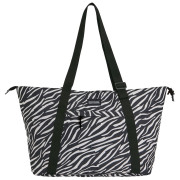 Плажна чанта Regatta Boulder Tote черен/бял Black White Zebra
