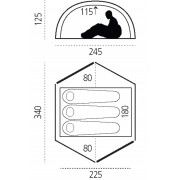 Палатка Fjällräven Keb Dome 3