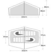 Туристическа палатка Terra Nova Equipment Halny Elite 2