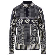Дамски пуловер Dale of Norway Vardåsen Fem Sweater тъмносин/бял Marine Offwhite