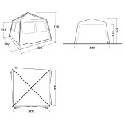 Палатка Outwell Fastlane 300 Shelter