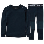 Детски функционален комплект Helly Hansen K Lifa Merino Set Navy тъмно син 596 Navy