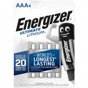 Батерия Energizer Ultimate lithium AAA/4 сребърен