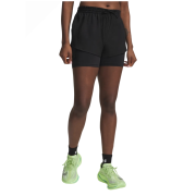 Дамски къси панталони Under Armour Velociti Pro 4" 2N1 Short черен Ultimate Black / / Reflective