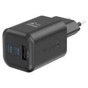 Адаптор Swissten GaN Travel Charger 2X USB -C + USB-A