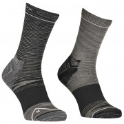 Мъжки чорапи Ortovox Alpine Mid Socks M черен/сив