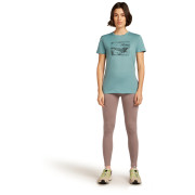 Дамска тениска Icebreaker Women Merino 150 Tech Lite SS Tee Terrain