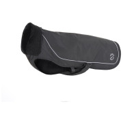 Дъждобран за куче Mountain Paws Fleece-Lined Dog Raincoat черен Black