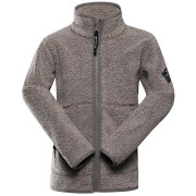 Детски суитшърт Alpine Pro Ferado 3 Neutral кафяв NEUTRÁLNÍ / ZEMITÁ