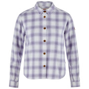 Дамска риза Fjällräven Övik Boxy Flannel Shirt W бял / лилав Eggshell-Lavender Mist