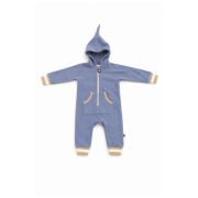 Детски гащеризон DucKsday Polar Fleece Twin/Blue син Blue/Sand