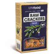 Крекери Lifefood LIFE CRACKERS С маслини RAW BIO 90 g