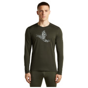 Функционална мъжка тениска Icebreaker Men Merino 200 Oasis LS Crewe SkiingYeti