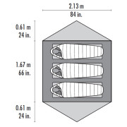 Палатка MSR Carbon Reflex 3