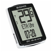 Велосипеден компютър Sigma BC 16.16 STS bezdrátový черен