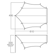 Платнище Vango Family Shelter