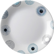 Чиния Brunner Dinner plate ø 25 cm White бял / син
