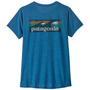 Дамска тениска Patagonia Women's Capilene Cool Daily Shirt - Boardshort Logo