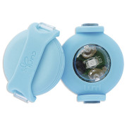 Светлина за куче Curli Luumi LED светло син cyan