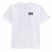 Мъжка тениска Vans Global Stack-B бял