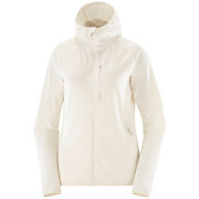 Дамски суитшърт Salomon Essential Lightwarm HD W бял Whisper White