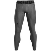 Мъжки дълъг клин Under Armour HG Armour Leggings сив CarbonHeather/Black
