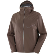 Мъжко яке Salomon Bonatti Waterproof Jacket M кафяв Coffee Bean