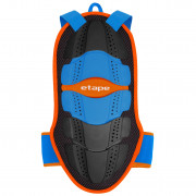 Детска защитна жилетка Etape Junior Fit черен/оранжев Black/Blue