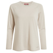 Дамска тениска Craghoppers NosiLife Nour LS T-Shirt бежов Oyster Marl