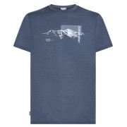 Функционална мъжка тениска Icebreaker Men M 150 Tech Lite SS Tee Pure Altitude сив/син Dawn