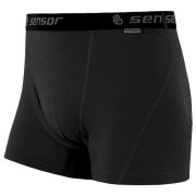 Мъжки боксерки Sensor Merino Active черен Black