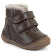 Детски зимни ботуши Froddo Paix Up Winter Dark Brown тъмно кафяв dark brown