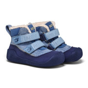 Детски зимни ботуши Affenzahn Prewalker Midboot Vegan Snuggy Elephant син Elephant