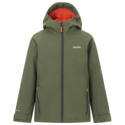 Детско зимно яке Regatta Hillain Warm Lined Dark Khaki каки DrkKhaTea