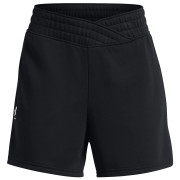 Дамски къси панталони Under Armour Rival Terry Short 2024 черен Black/White