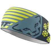 Лента за глава Dynafit Graphic Performance Headband син/жълт 3161 - smoke blue/0720 FLAG