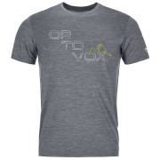 Мъжка тениска Ortovox 185 Merino Tangram Logo Ts M