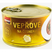 Консерва VESEKO Свинско месо с чесън 400 г